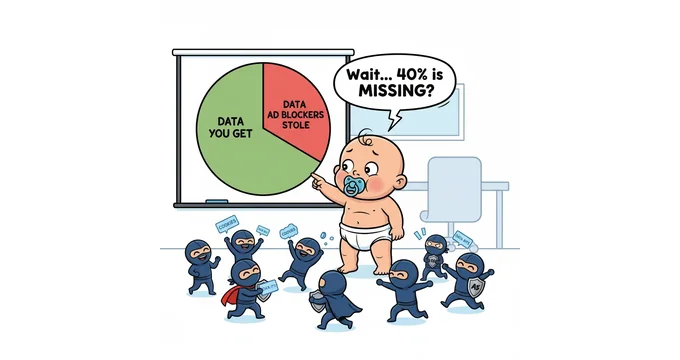 server side tracking for dummies - missing data